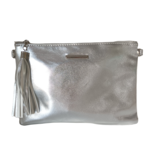 Bolso fiesta plateado